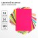 Color cardboard Tonir, A4, 34 sheets, 20 colors (ordinary, pastel, neon) 180 g/m