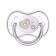 Silicone Round Dummies NewBorn Baby, from 0 to 6 months, color mix