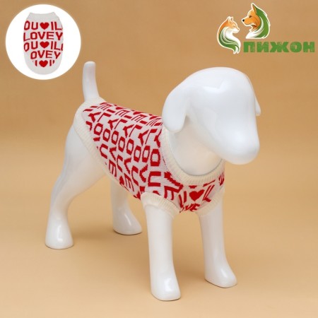 Sweater "Iloveyou", 2xl (DS 34, Osh 34, OG 32-51 cm)-1