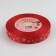 Republic tape "Snowflakes", 15 mm, 23 ± 1 m, color red No. 33