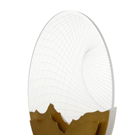 Bra "Planet" LED 20W 4000k gold 24x24x4 cm-4