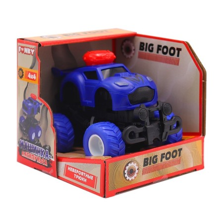 Friction Funky Toys "Catapult", 4x4, blue color-1