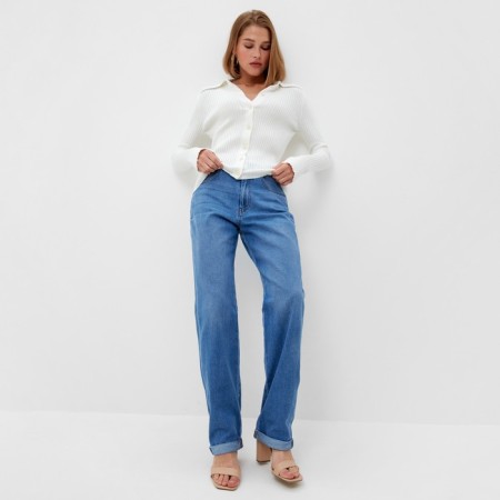 Jumper Women's Minaku: Knitwear Collection Color White, size 46-48-1