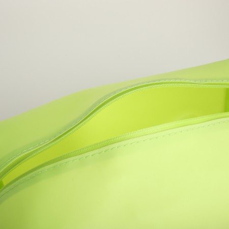 Lightning cosmetic bag, green color-2