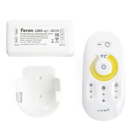 CCT controller for multi-white LED tape with p/u Bely, 12-24V, LD61
