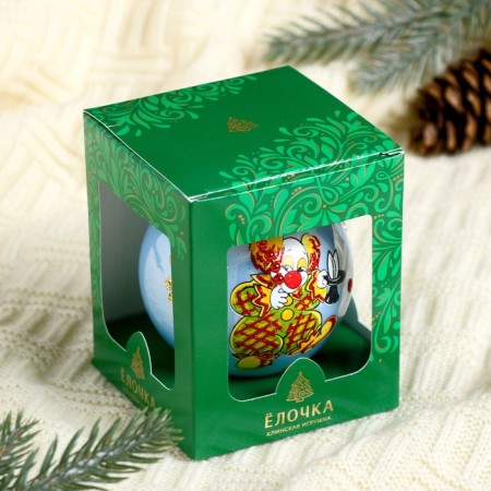 Clown ball d-7.5 cm, mix-2