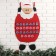 Advent Calendar "Christmas Santa Claus" (from December 1 to 25), 25 pockets, 88 × 47 cm