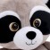 Soft toy "Raccoon Joe", gray color, 25 cm