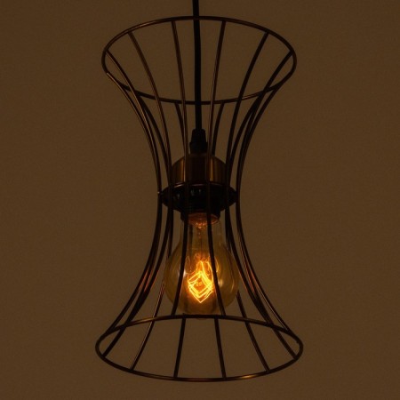Bayerlux lamp "Anetta" E27 40W gold 16x16x23-123cm-3