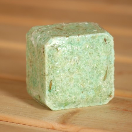 Salt briquette Cube "coniferous mix" 200 g "Dobroparov" fir, pine, spruce-8