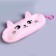 Penal School "cat", soft, 20 × 6.5 cm, plush, pink