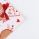 Paper packing glossy bilateral "love", 70 x 100 cm