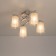 Ceiling Citilux Cutilux CL111140, 42.5x42.5x24.5 cm, 4x75W, E27, Gray color