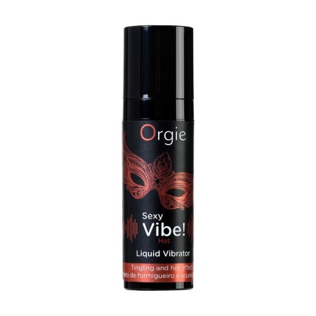 Orgie Sexy Vibe Hot massage, with a warming and vibrating effect, 15 ml-1