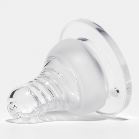 A nipple for a bottle, +6 months, fast flow, classic throat 35mm.-3