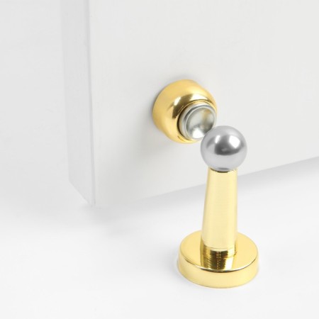 Lockland door magnetic stop, gold color-8