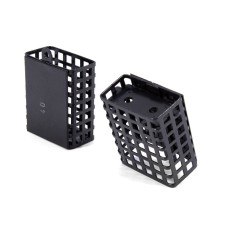 Feeding feeder Yaman rectangular 40 g, metal, removable plastic bottom, packaging 10 pcs.   106948