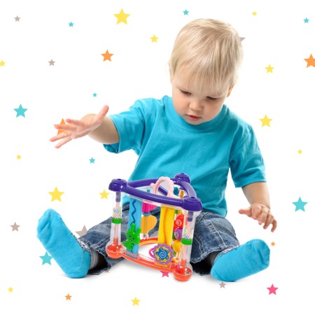 Developing toy "smart baby", color mix-5