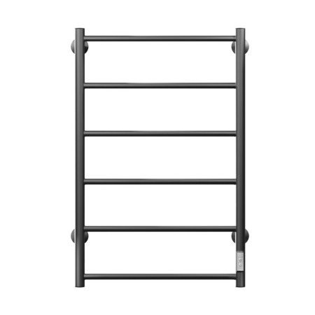 The electric heated towel "Dvin" R Neo, 800x500 mm, 1 "-1/2", black-1