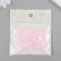 Glass 8/0 "Marshmallow. Matte. Pink marshmallow" 10 g