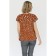 Figure cut -out blouse, size 42