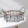 Basket Universal Dolyana, 17.5 × 20 × 7.5 cm, black color