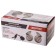 Sound signal Skyway 017 Snail, D = 90 mm, 12 V, 105 DCB, Steel/Plastic, White, 2 pcs, S07601017