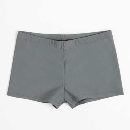 Bathing swimming trunks for the boy minku is plain, gray color, height 122-128 cm
