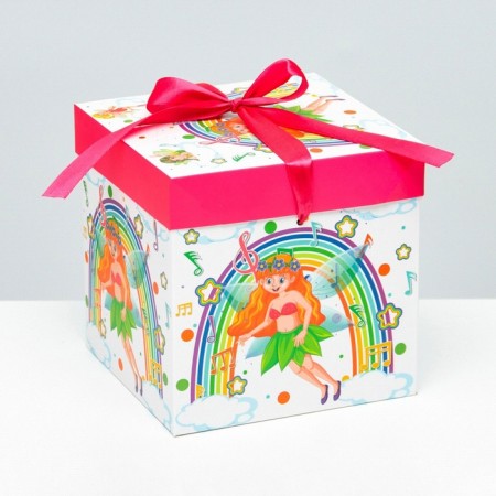 Self -charged box "Children's" Fairy 15x15x15 cm