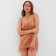 Female pajamas (T -shirt and shorts) Kaftan Terracotta p. 44-46