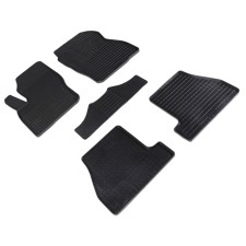 Rubber rugs ’grid’ for Ford Focus III, 2011-2015