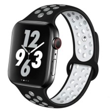 Smart watch strap, with perforation, 38 mm, l = 23 cm, silicone