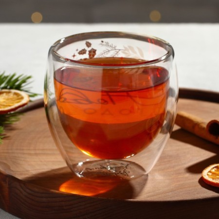 A glass with double walls "Happy New Year", 250 ml-2