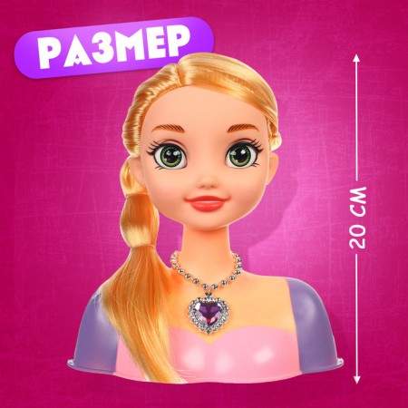 Game set, a maneken doll with accessories "Fairytale", Rapunzel-1
