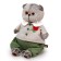 Soft toy "Basik complete with a flower", 30 cm