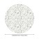 The tablecloth “Spring Garden”, round, oxford, elastic band, size 140x140 cm, diameter 105-120 cm