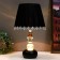 BATRISE table lamp E27 40W Black 25x25x33 cm Risalux