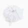 Outlet. Bant for hair on elastic band, white, 13x15 cm, kitty Marie