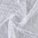 Flasp of guipure, roses, white, 150 × 160 cm