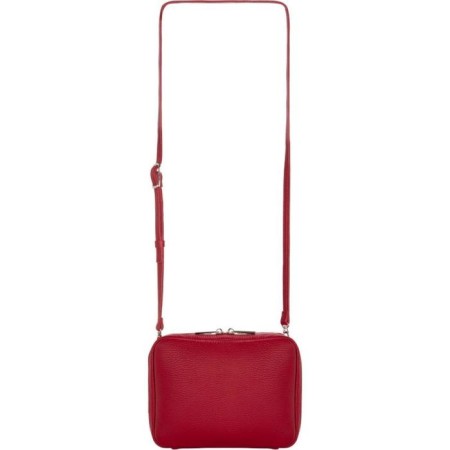 Bag Cross-Bodi with Mumi zipper, red color-1