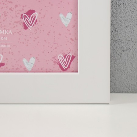 Photo frame plastic in 4 photos 10x15 cm "Aurora" white 31.5x31.5 cm-1