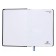 Diary Initiated A5 160 sheets attomex.croco, solid cover of artificial leather with foam rubber, 2 lies, block 70 g/m2, blue
