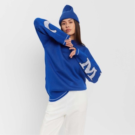 Jumper female Mist Blue, Rr. 48-50