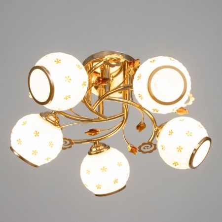 Bell chandelier 5x40W E27 Gold Model: 2612356-1