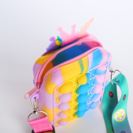 Bag's bag with lightning, colorful color-2