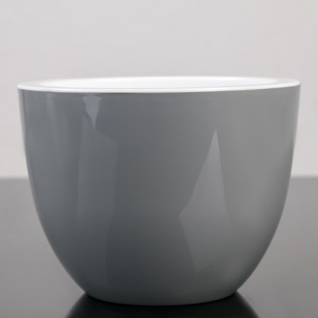Pot with the insert "Orion", 2.3 l, the color is gray