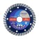 Disk diamond cutting tsunami, Turbo, dry cut, 125x22x10 mm, according to concrete