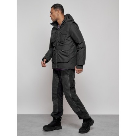 Luy jacket transformer male winter, size 50, black color-15