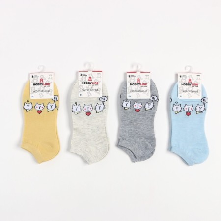 Women's socks, Mix color, size 36-40-7