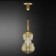 Suspension lamp Mantra Sonata, E27, 1x20W, 890 mm, bronze color